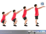 Упражнение Crossfit: Воздушные приседания Упражнение Crossfit: Воздушные приседания